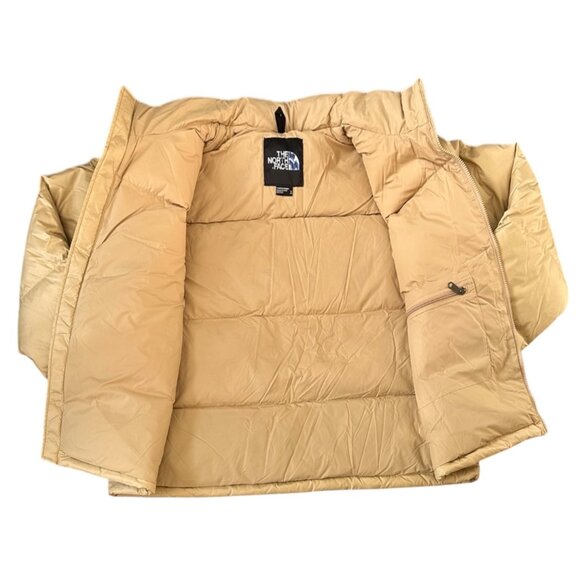 The North Face 3XL Womens 1996 Retro Nuptse 700 Down Puffer Jacket "Khaki Stone" - Picture 5 of 15